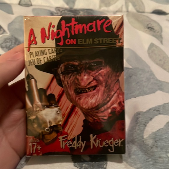 A Nightmare on Elm Street Other - NWT OFFICIALLY LICENSED Nightmare on Elm Street Playing Cards Collectors Horror